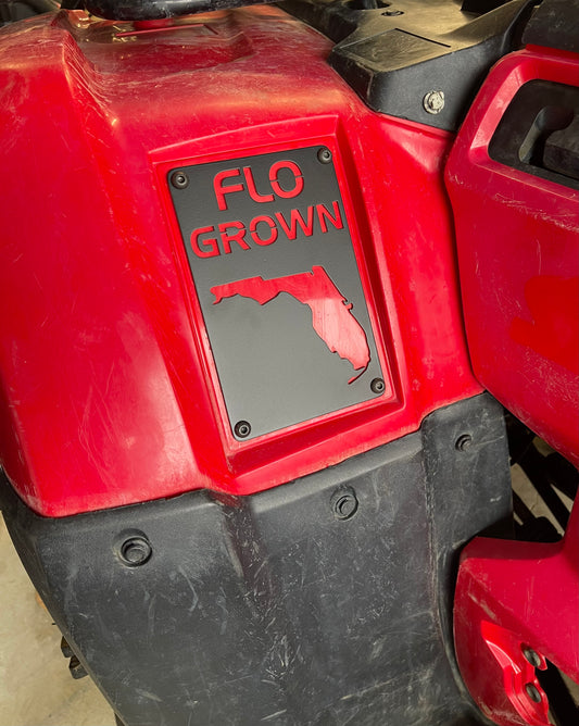 Flo Grown Warning Label Delete Plate