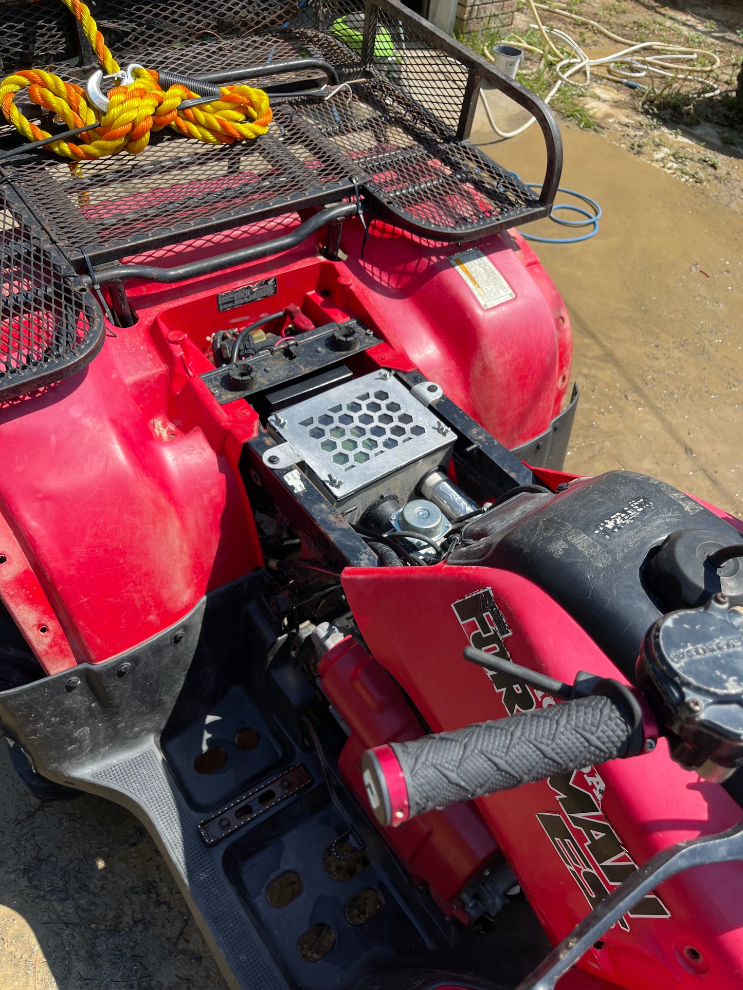 98-04 Honda Foreman Trx450 & Trx400 Models Aluminum Air Box