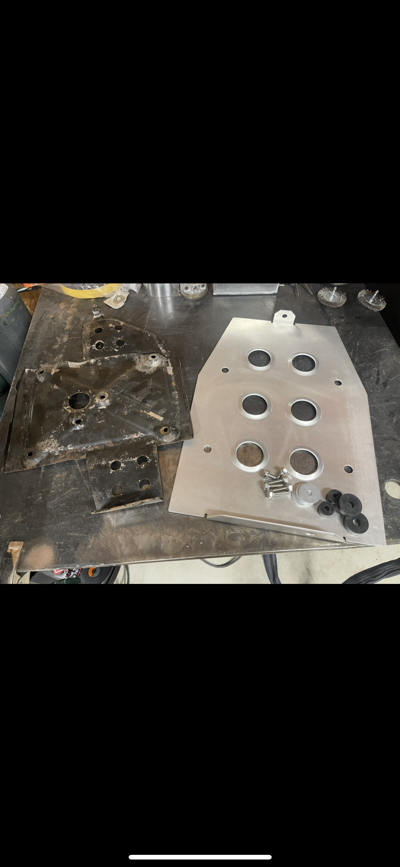 Honda Foreman TRX450 Skid Plate- 1 pc