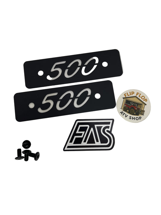 Honda 500 Footpeg Delete Plates