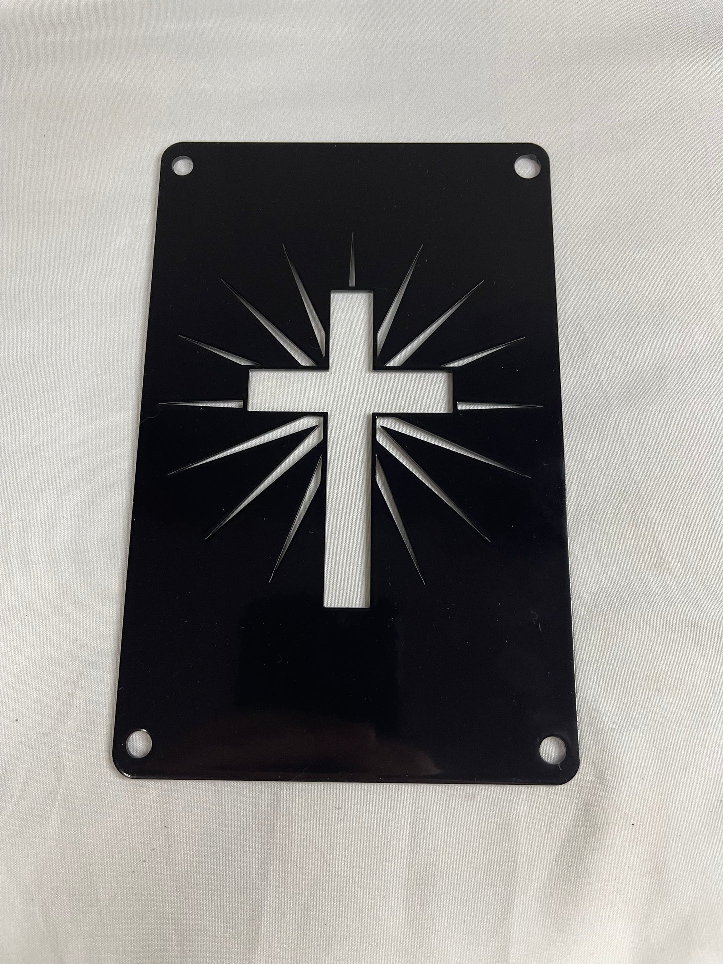 Honda ATV Cross Warning Label Delete plate