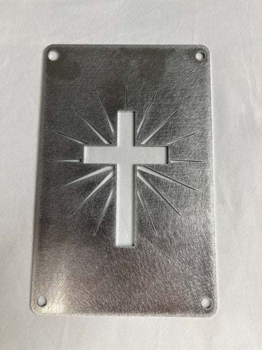 Honda ATV Cross Warning Label Delete plate